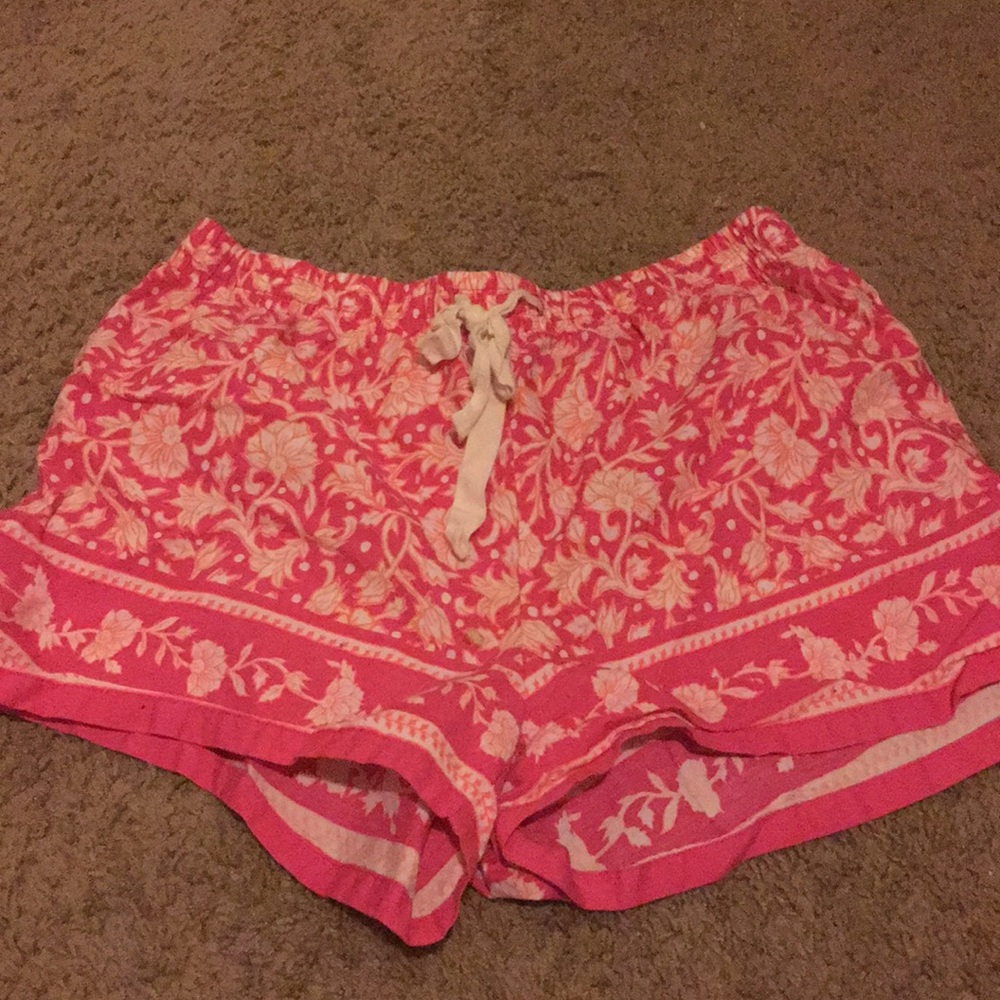 Pink shorts